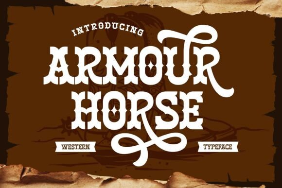 Armour Horse: The Definitive Western Display Typeface