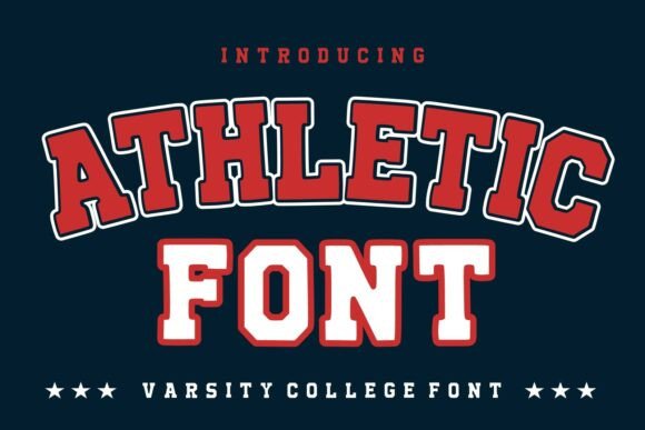 Athletic Font: Capturing the Spirit of Competition