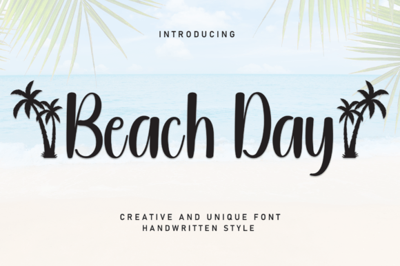 Beach Day: The Handwritten Font That Brings a Smile