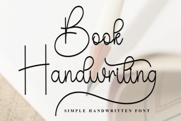 Book Handwriting: The Friendly Font for Creative Projects