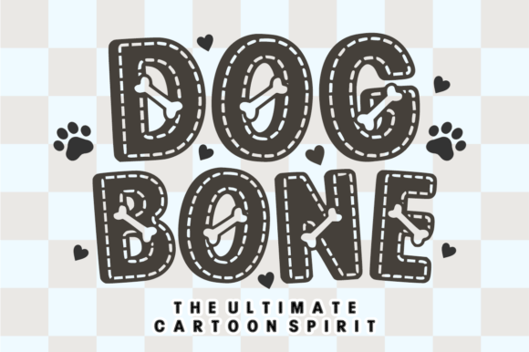 Dog Bone Font: Injecting Playful Charm into Your Brand