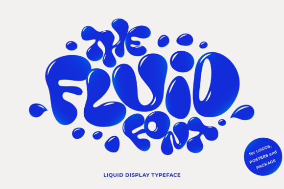 Fluid: The Molten Display Typeface for Impactful Branding