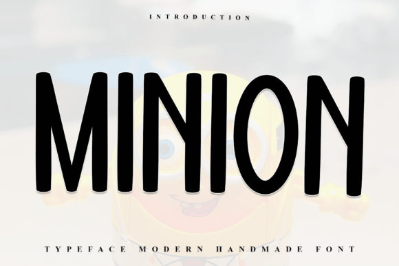 Minion Font: Infusing Modern Design with Casual Elegance